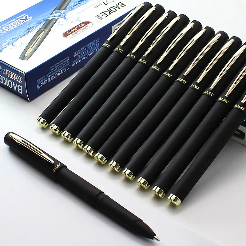 Stationery Supply Business - 0.5/0.7/1.0mm 대용량 사무실 비즈니스 젤 펜