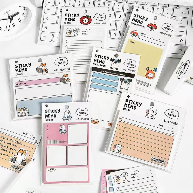 Office Stationery Supply List - 오피스 학용품 하루 한 장의 메모