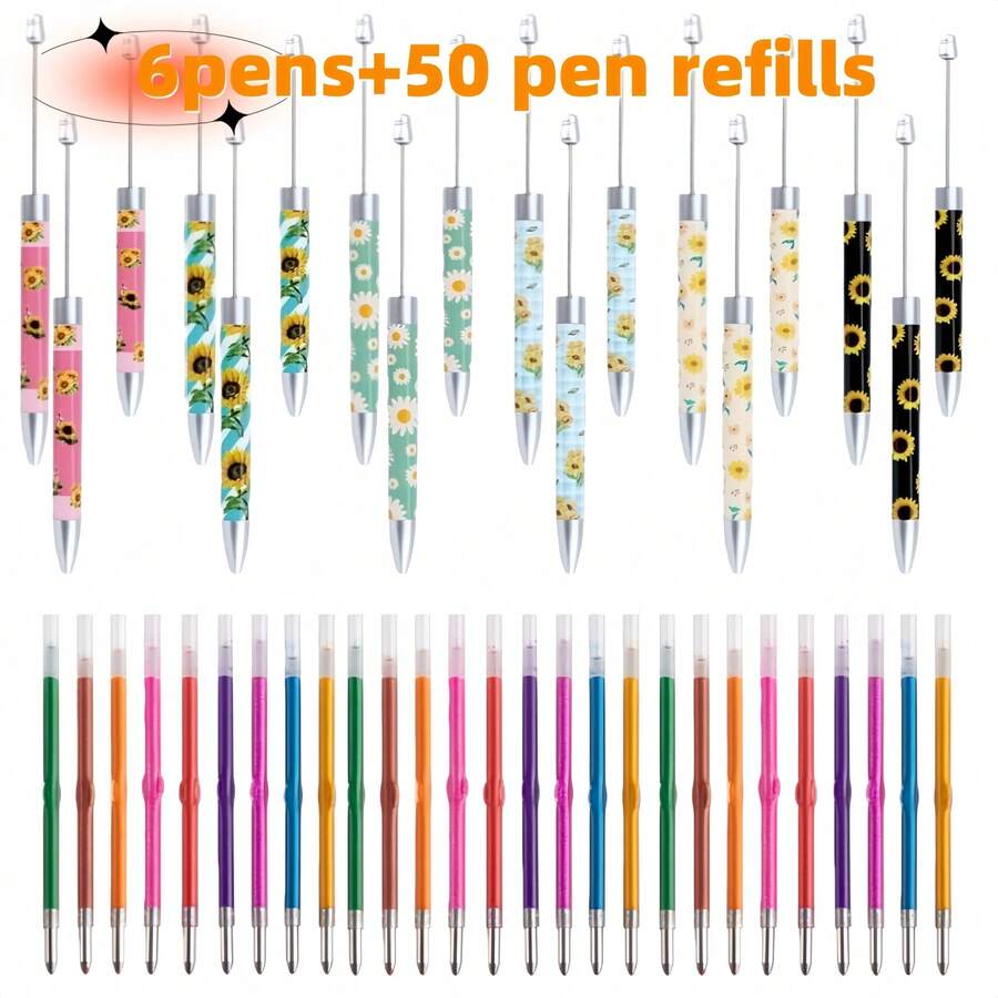 Total Stationery & Office Supply - 봄 해바라기 크리에이티브 DIY 비즈 장식