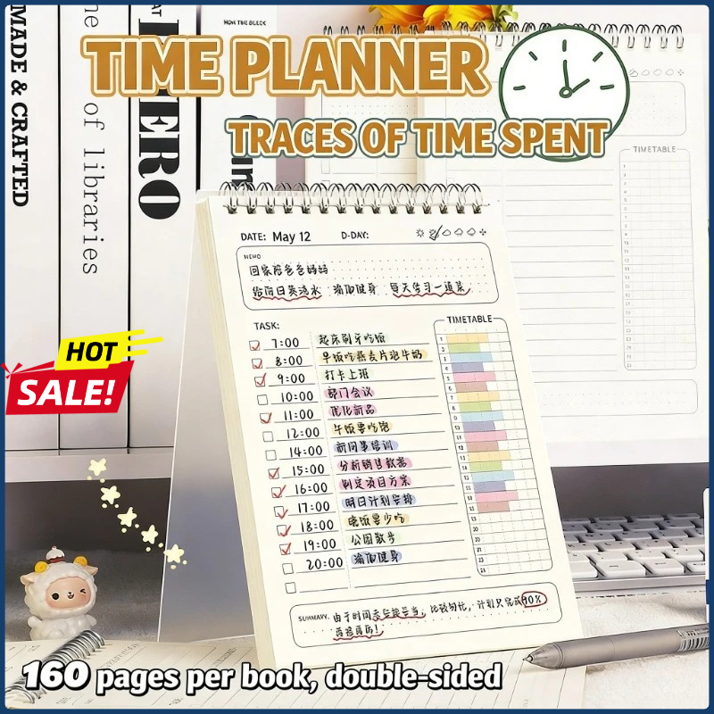 Office Stationery Supply List - 2PCS 플래너 아젠다 스파이럴 A5 노트