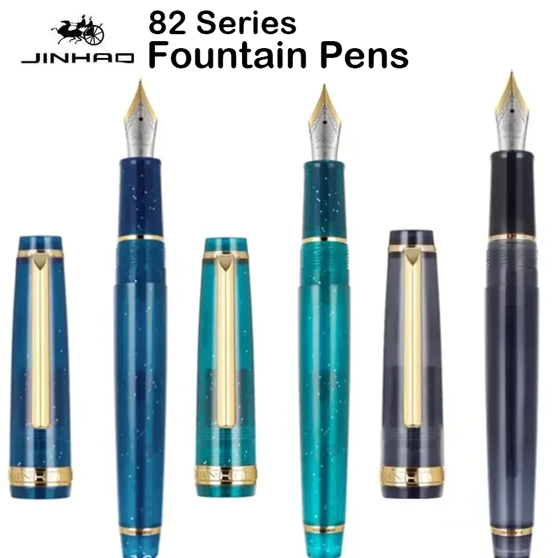 Stationery Supply Business - Jinhao 82 만년필 럭셔리 투명 펜