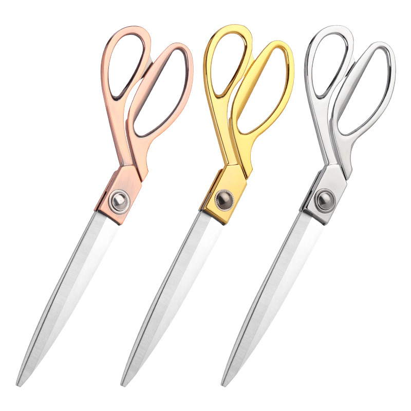 Scissors Stainless Craft - 도벨리 스테인리스 스틸 금도금 재단사 가위,