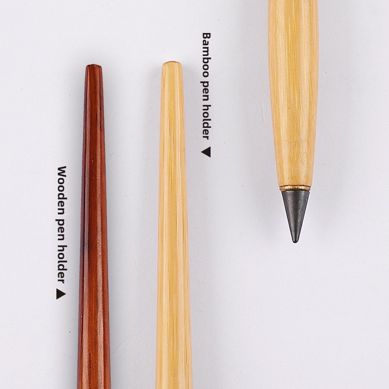 나무로 만든 영구 연필, 깎을 필요 없음, 깨지지 않음 - Is Stationery Office Supply 리뷰 및 가격