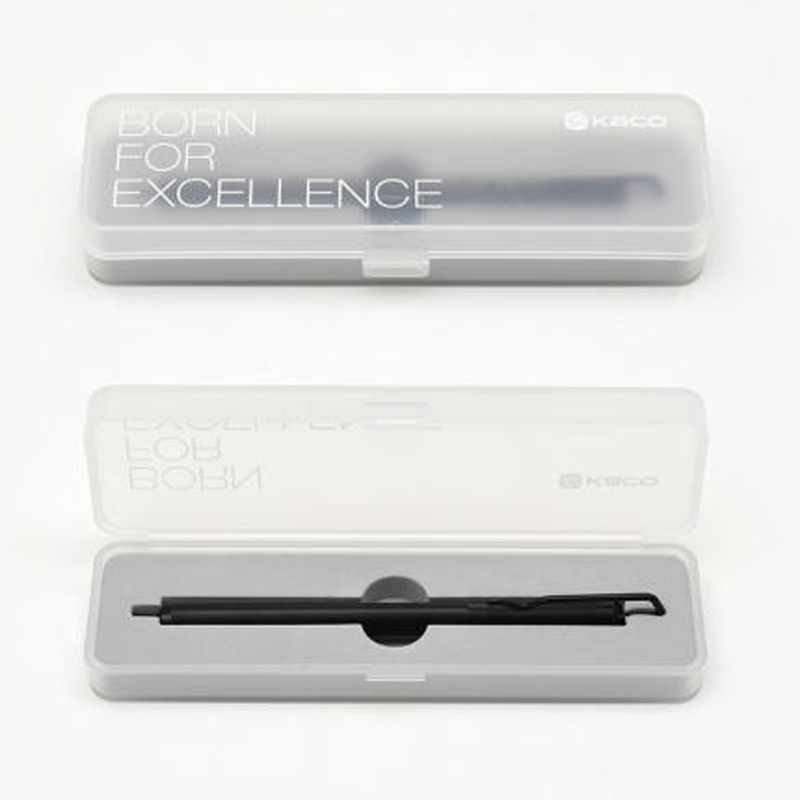 Kaco 금속 사인펜 젤 펜용 리필 포함 0.5MM 검 - Stationery Supply Business 리뷰 및 가격