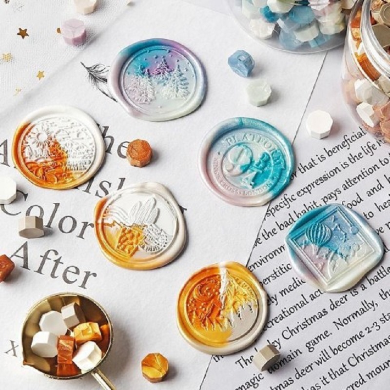 100개 왁스 씰 비즈, 씰용 씰링 왁스, 씰용 래커  - Wax Seal Stamp Kit 리뷰 및 가격