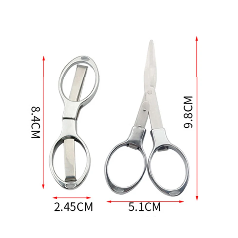 미니 접이식 가위 플라스틱 손잡이 휴대용 자수 바느질  - Scissors Stainless Craft 리뷰 및 가격