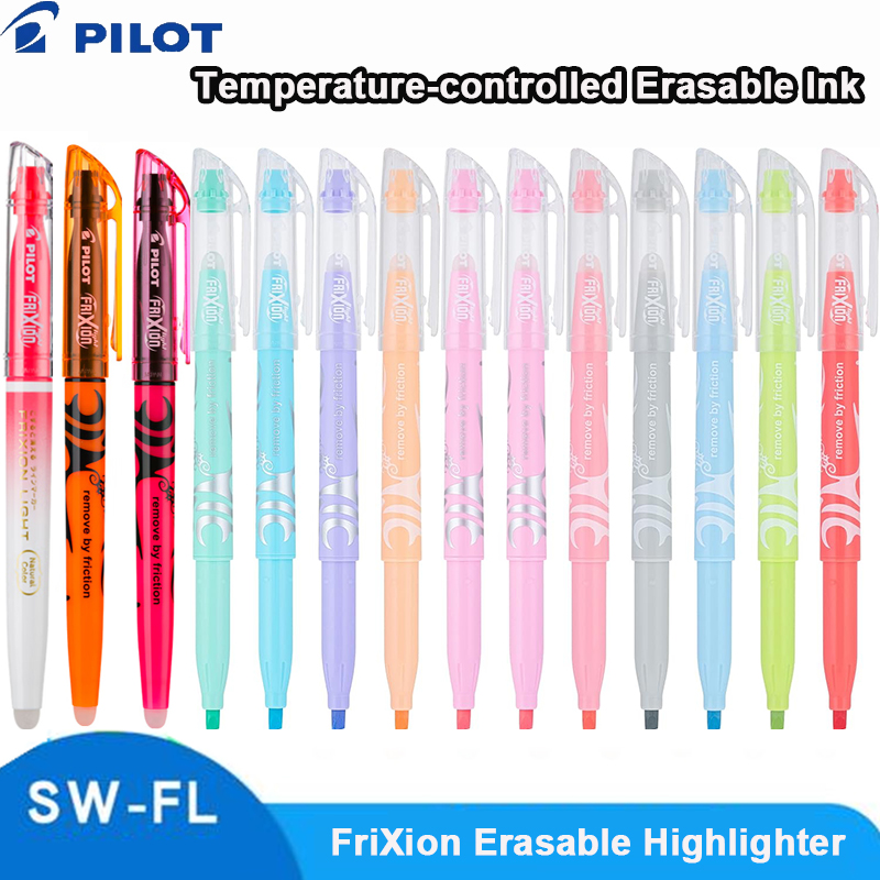 파일럿 SW-FL 프릭션 라이트 지워지는 형광펜 재사용 - Pilot Pen Frixion 리뷰 및 가격