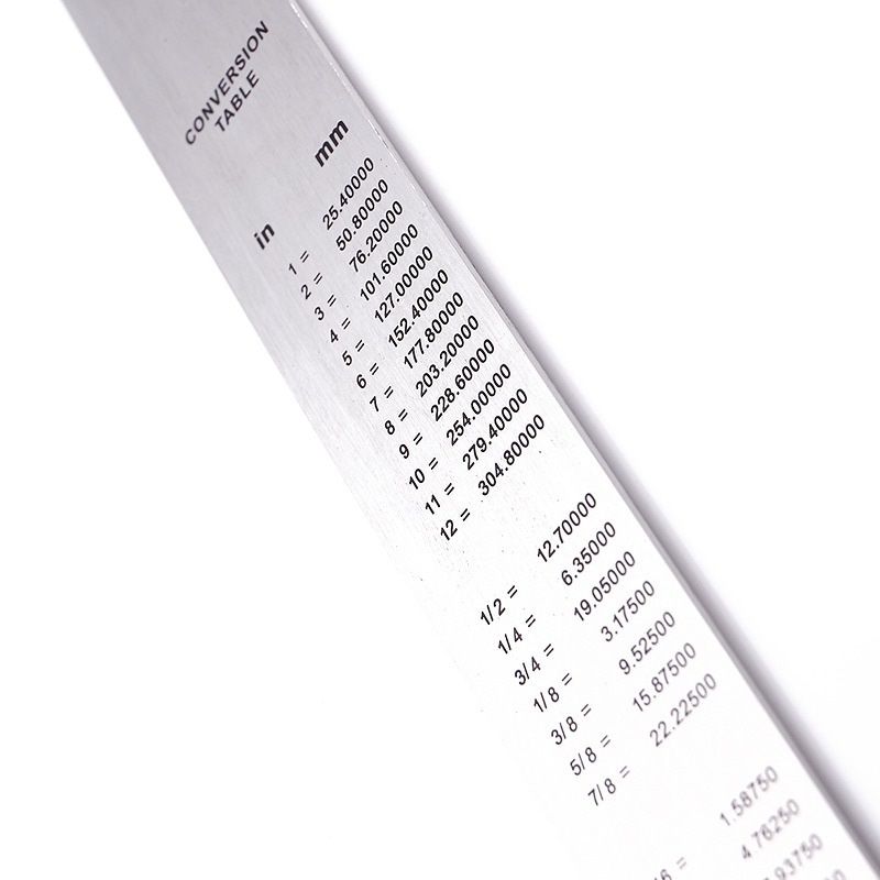 델리 20cm 스테인레스 스틸 금속 직선 눈금자 MM  - Stationery And Office Supply Stores 리뷰 및 가격