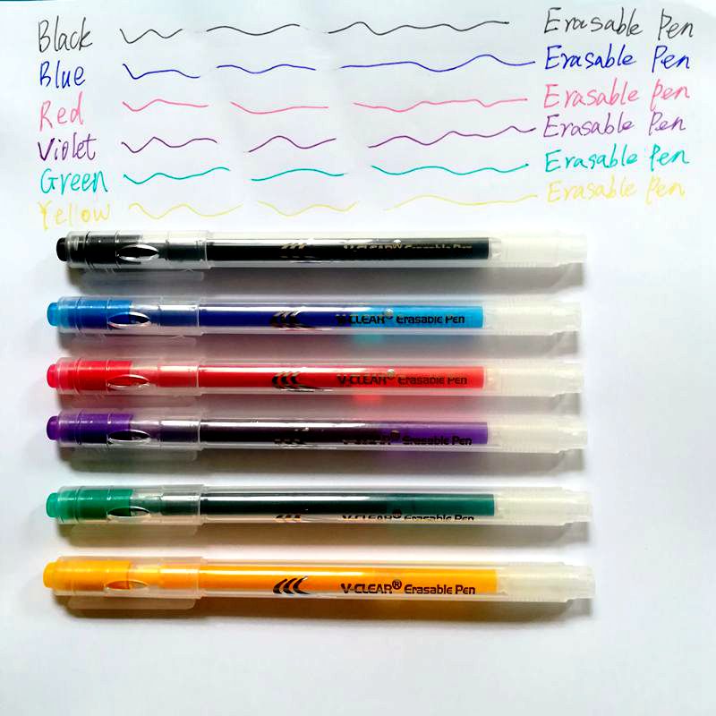 VCLEAR 지워지는 마찰 펜, 지워지는 리필, 6 가 - Pilot Pen Frixion 리뷰 및 가격