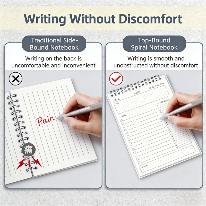 2PCS 플래너 아젠다 스파이럴 A5 노트 일정표 일일 - Office Stationery Supply List 리뷰 및 가격
