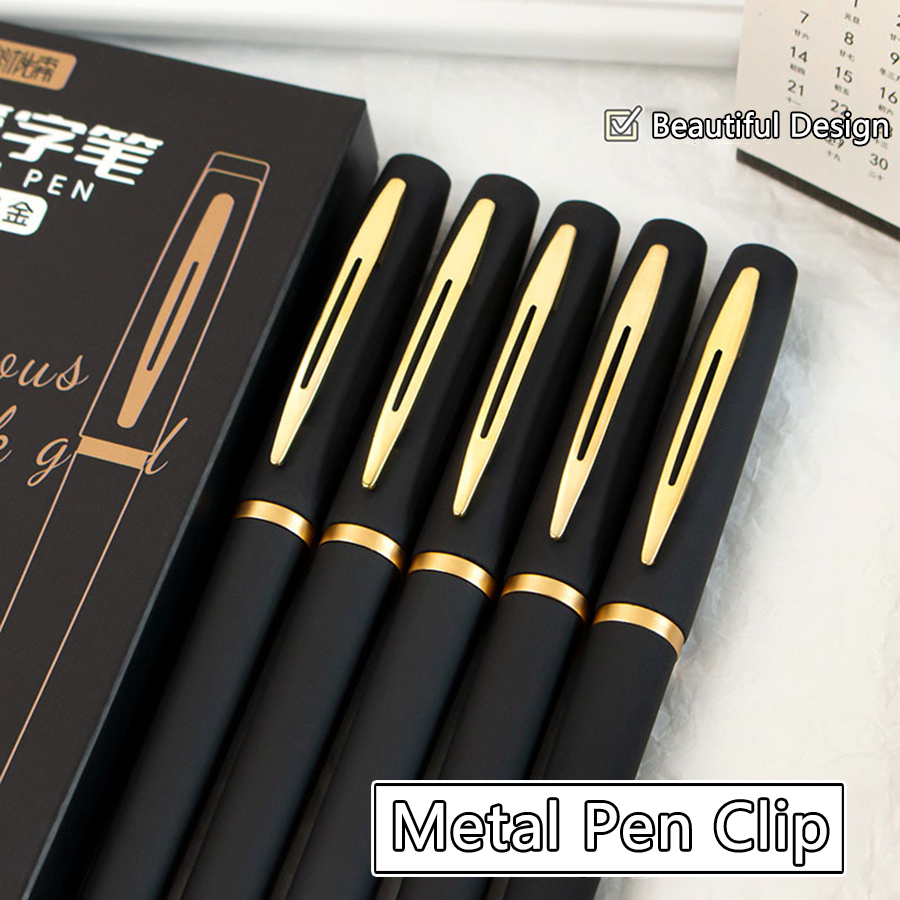5 개/갑 대용량 젤 펜 0.5/0.7/1.0mm 팁  - Stationery Supply Business 리뷰 및 가격