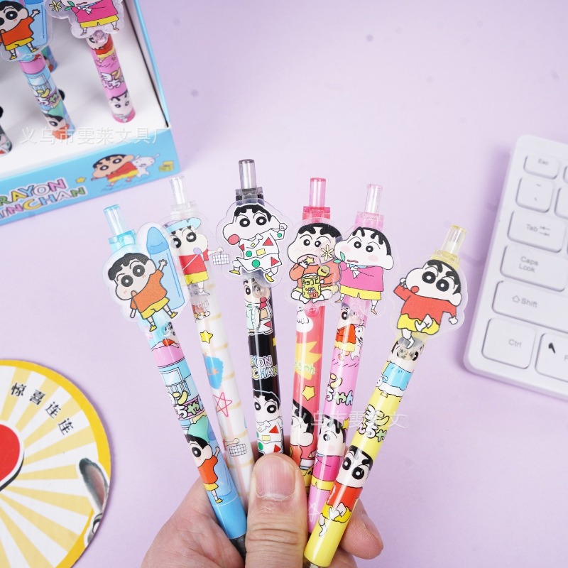 48 개/상자 크레용 신찬 포인트 펜 만화 잉크 젤 펜 - Is Stationery Office Supply 리뷰 및 가격