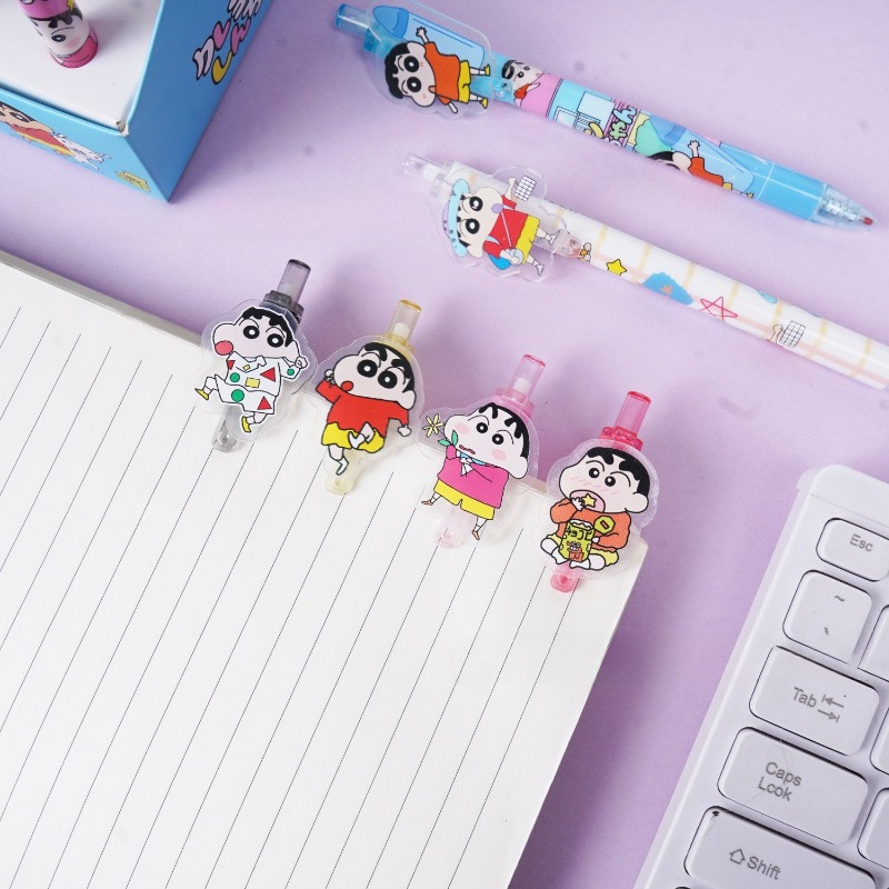 48 개/상자 크레용 신찬 포인트 펜 만화 잉크 젤 펜 - Is Stationery Office Supply 리뷰 및 가격