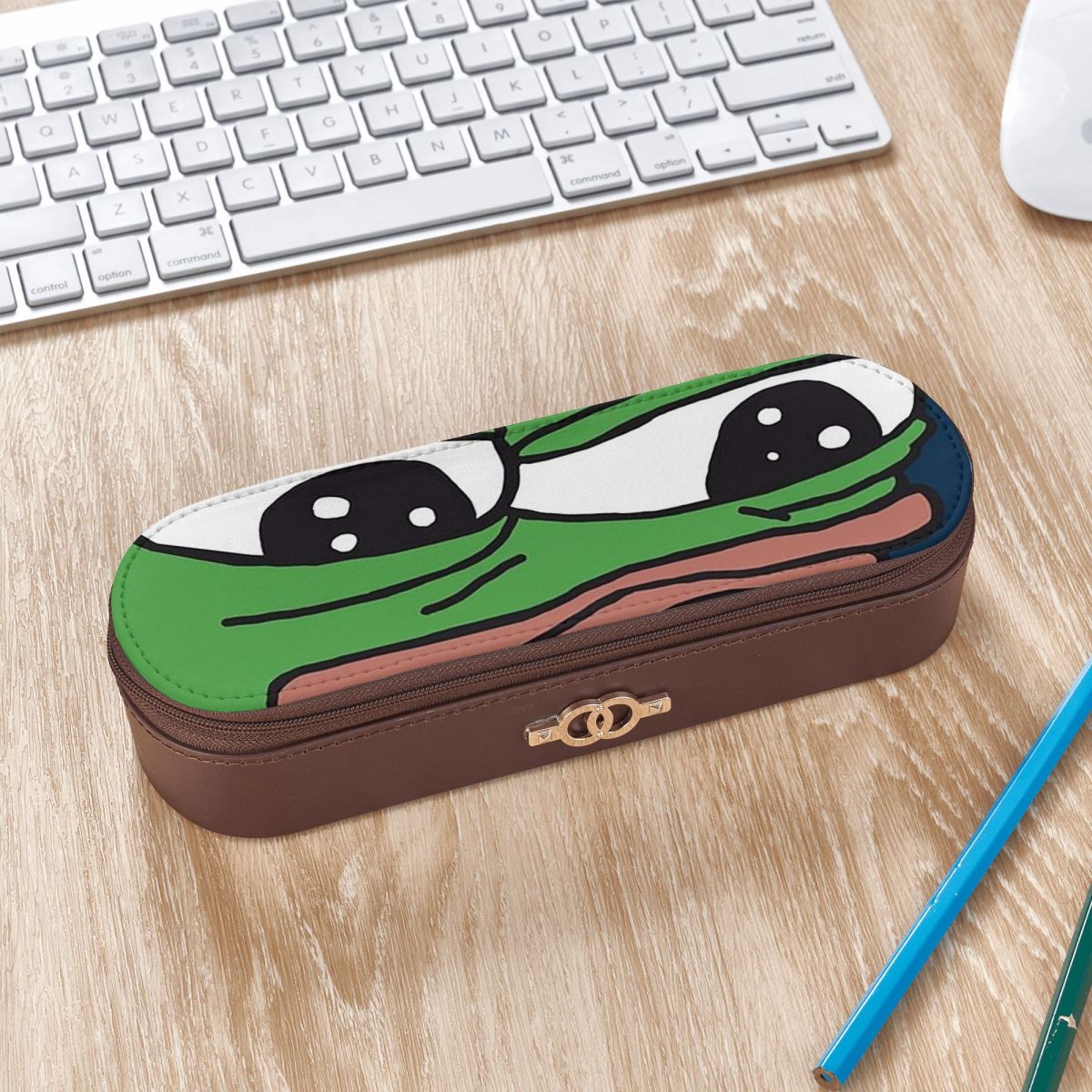 HD 고화질 온라인 스토어 가죽 필통 연필 파우치 수납 - Stationery And Office Supply Stores 리뷰 및 가격