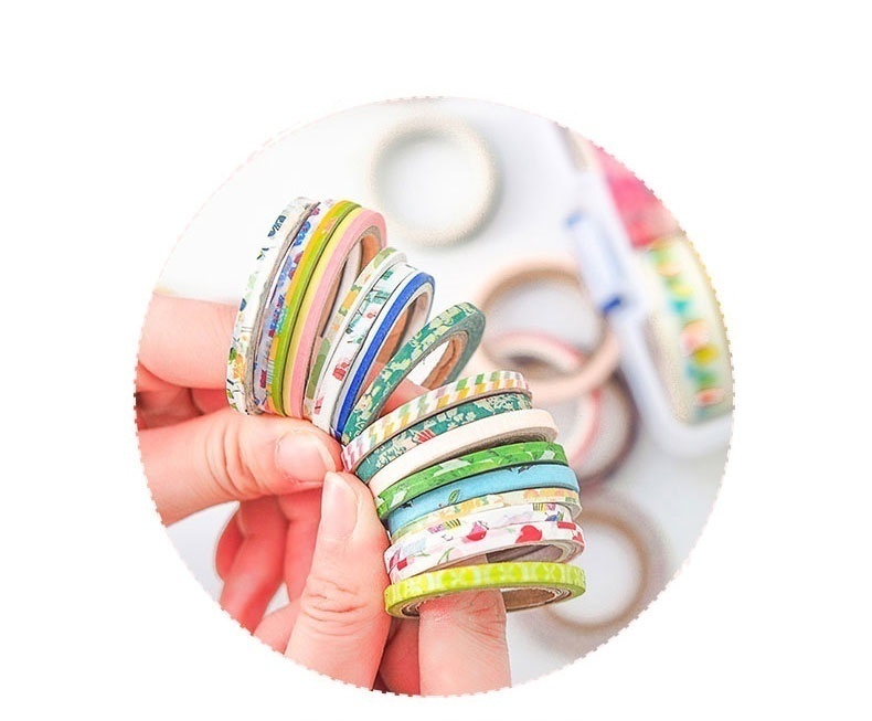 20/50 롤 와시 테이프 세트, 호일 골드 스키니 장 - Washi Tape Set 리뷰 및 가격