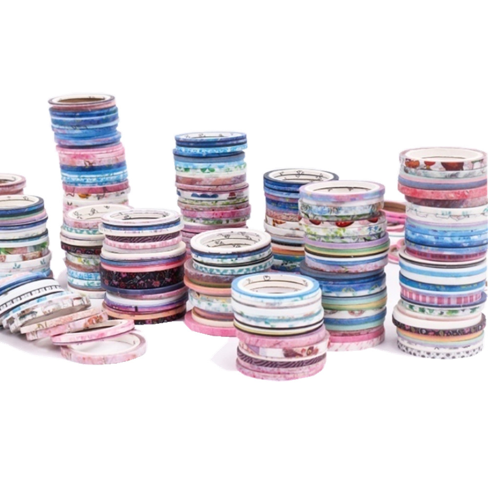 20/50 롤 와시 테이프 세트, 호일 골드 스키니 장 - Washi Tape Set 리뷰 및 가격