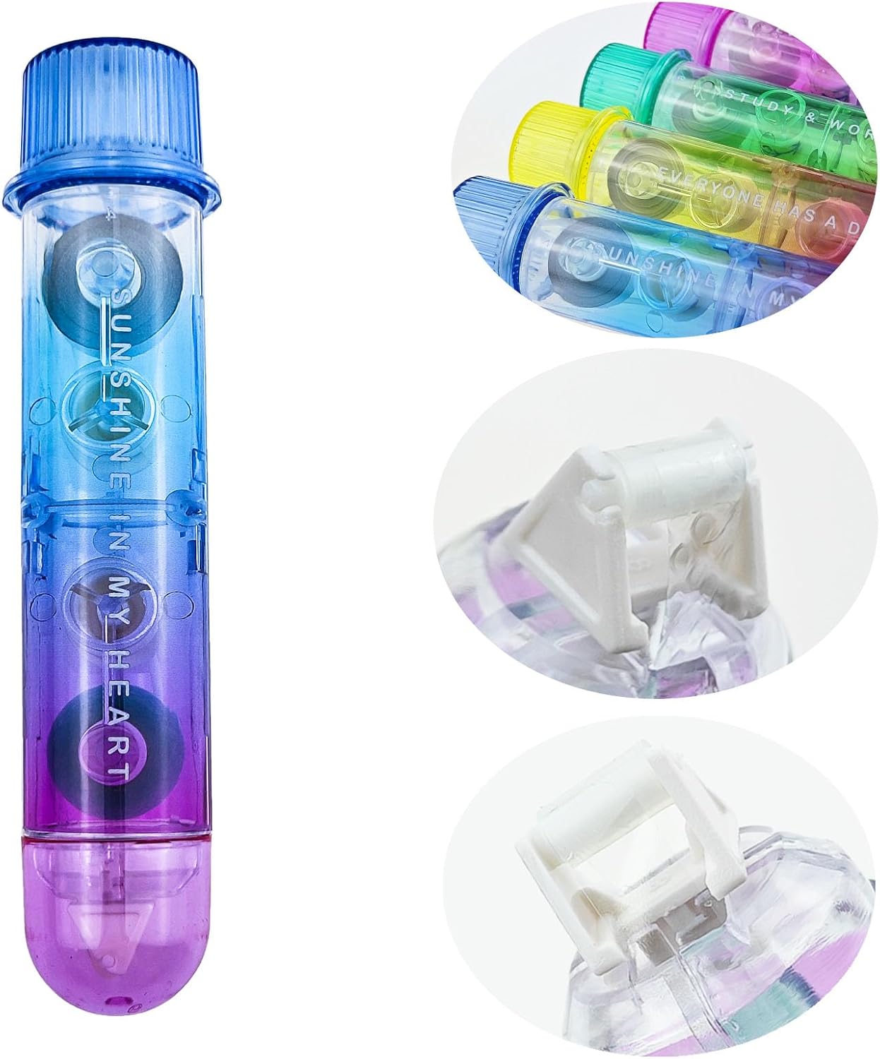 4 팩 2 In1 화이트 아웃 수정 테이프 및 접착 도 - Correction Tape Roller 리뷰 및 가격