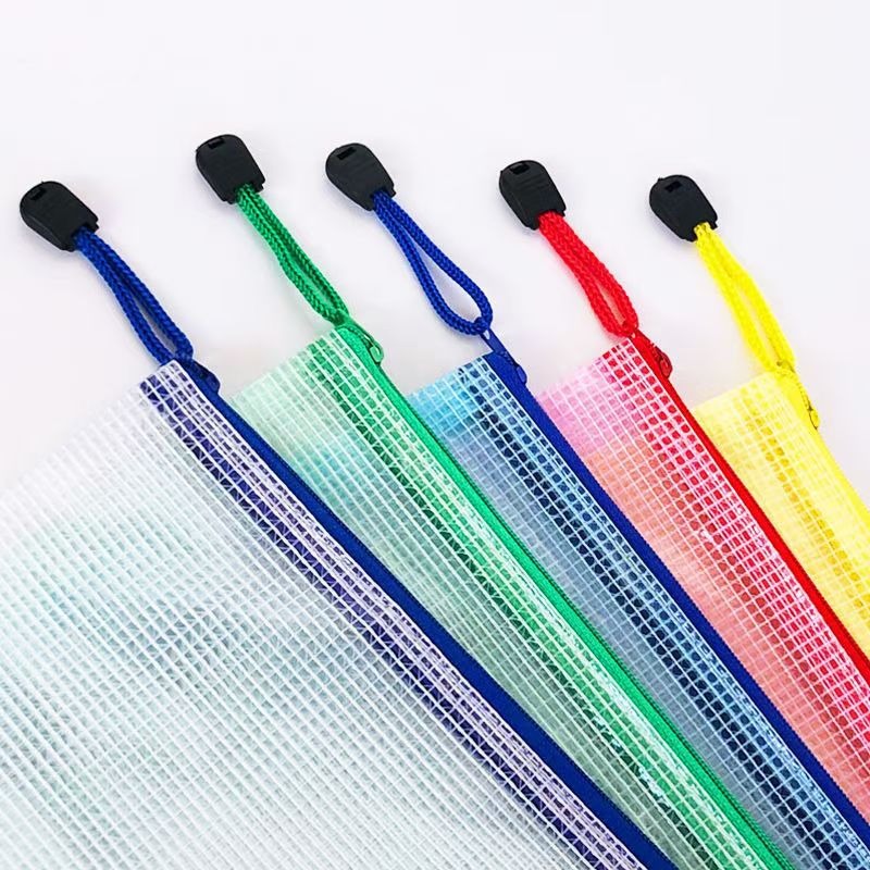 5PCS 편지지 보관 폴더 파일 메쉬 지퍼 주머니 A4 - Is Stationery Office Supply 리뷰 및 가격