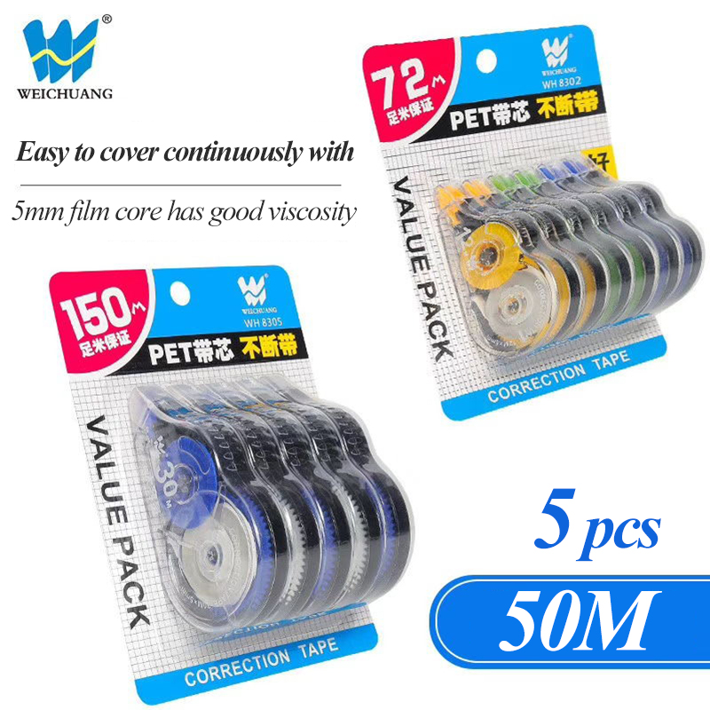 6 개/대 학교 교정 테이프 롤러 간단한 사무용품 편지 - Correction Tape Roller 리뷰 및 가격