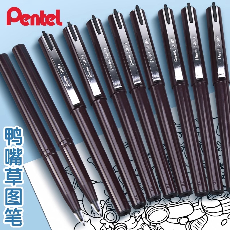 펜텔 아츠 스타일로 스케치 펜 라인 드로잉 디테일 마커 - Pentel Pen Sign Pen 리뷰 및 가격