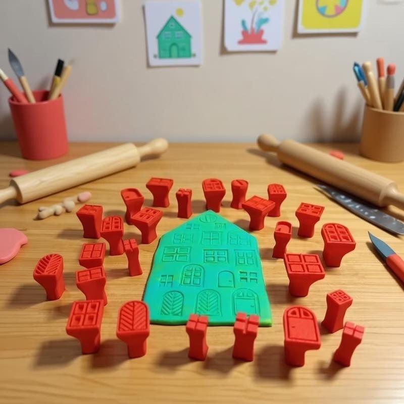 폴리머 클레이, 왁스, 레진 공예에 적합한 창문 패턴이 - Wax Seal Stamp Kit 리뷰 및 가격