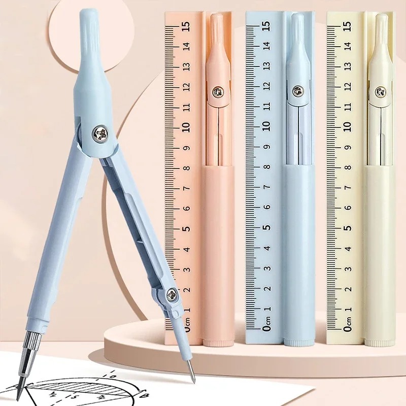 3 in 1 나침반 기하학 세트 (자, 연필 포함) 귀 - Compass Geometry Set 리뷰 및 가격