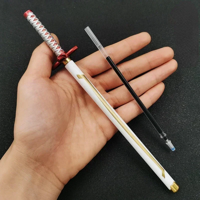 20cm 데몬 슬레이어 시그니처 펜 시노부 금속 실물  - Office Supply Office Stationery Items 리뷰 및 가격