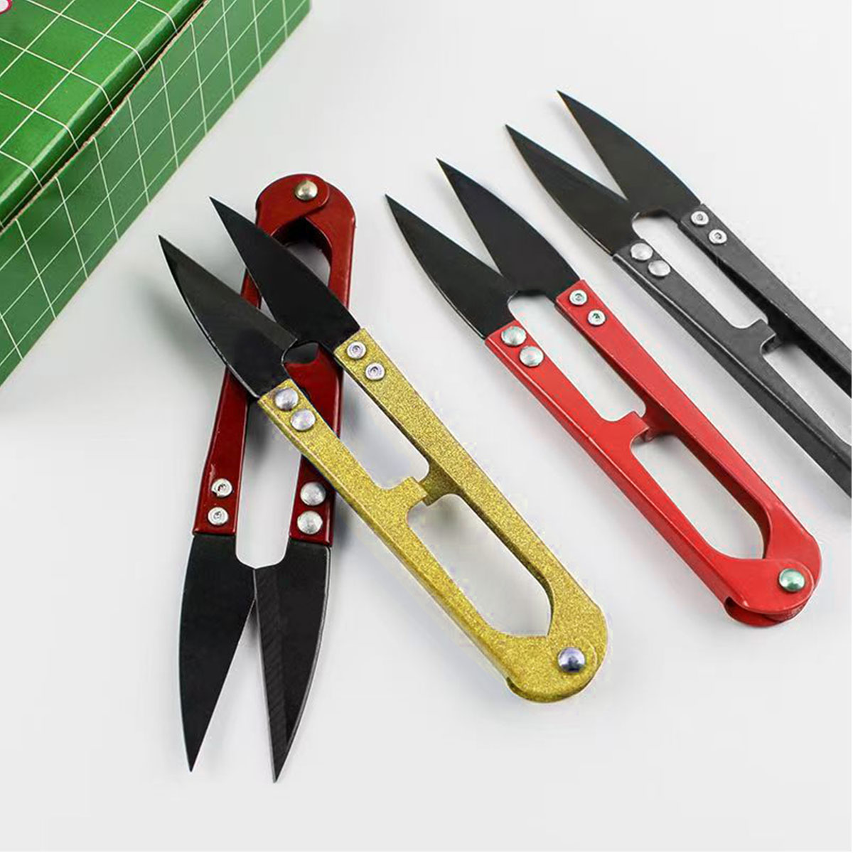 낚시 가위 다색 트리밍 재봉 가위 니퍼 U자형 클리퍼  - Scissors Stainless Craft 리뷰 및 가격