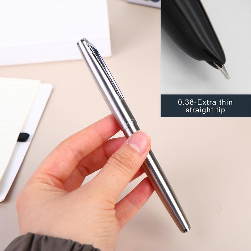 911 스틸 만년필 0.38mm 초미세 펜촉 부드러운  - Fountain Pen Ink 리뷰 및 가격