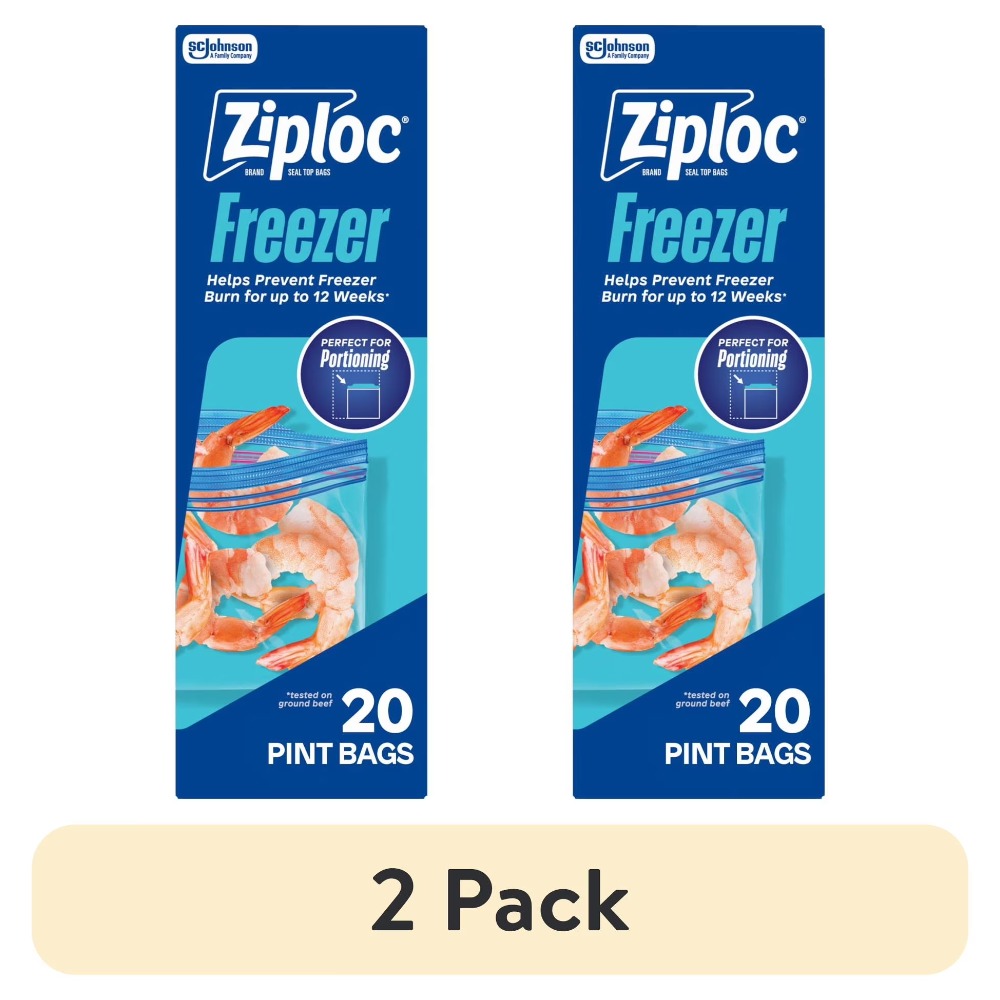 20개입 2팩 핀트 그립 앤 씰 지퍼 냉동 보관 파우치 - Total Stationery & Office Supply 리뷰 및 가격