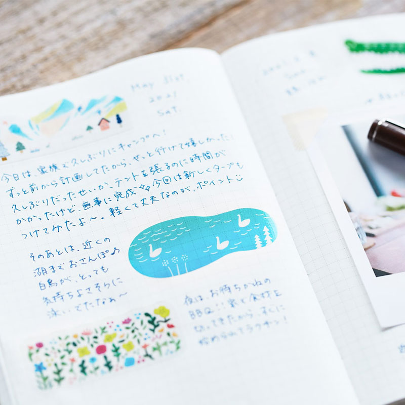 일본 KITTA 작은 귀여운 와시 종이 테이프 장식,  - Washi Tape Set 리뷰 및 가격