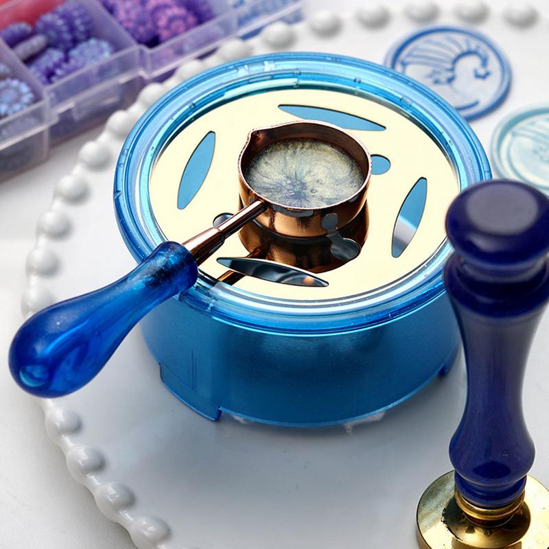 씰링 왁스 키트 씰링 왁스 멜터 스푼 히터 키트 녹는  - Wax Seal Stamp Kit 리뷰 및 가격