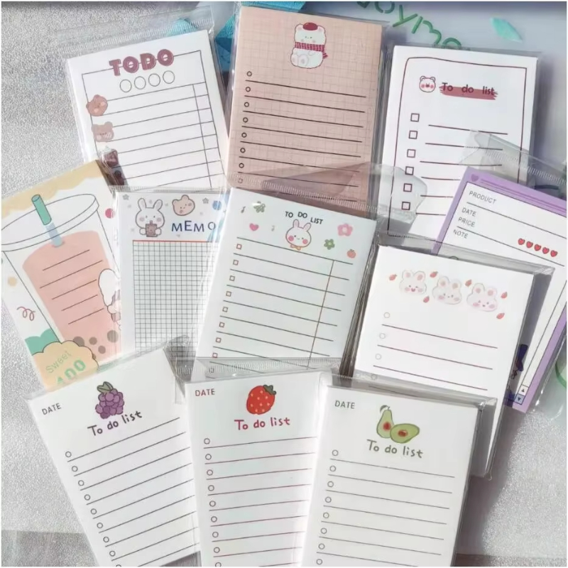 할 일 목록 메모장, 귀여운 학교 문구 메모 패드, 휴 - Office Stationery Supply List 리뷰 및 가격