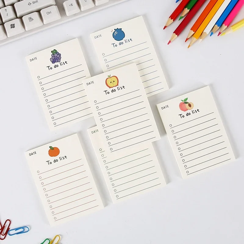 할 일 목록 메모장, 귀여운 학교 문구 메모 패드, 휴 - Office Stationery Supply List 리뷰 및 가격