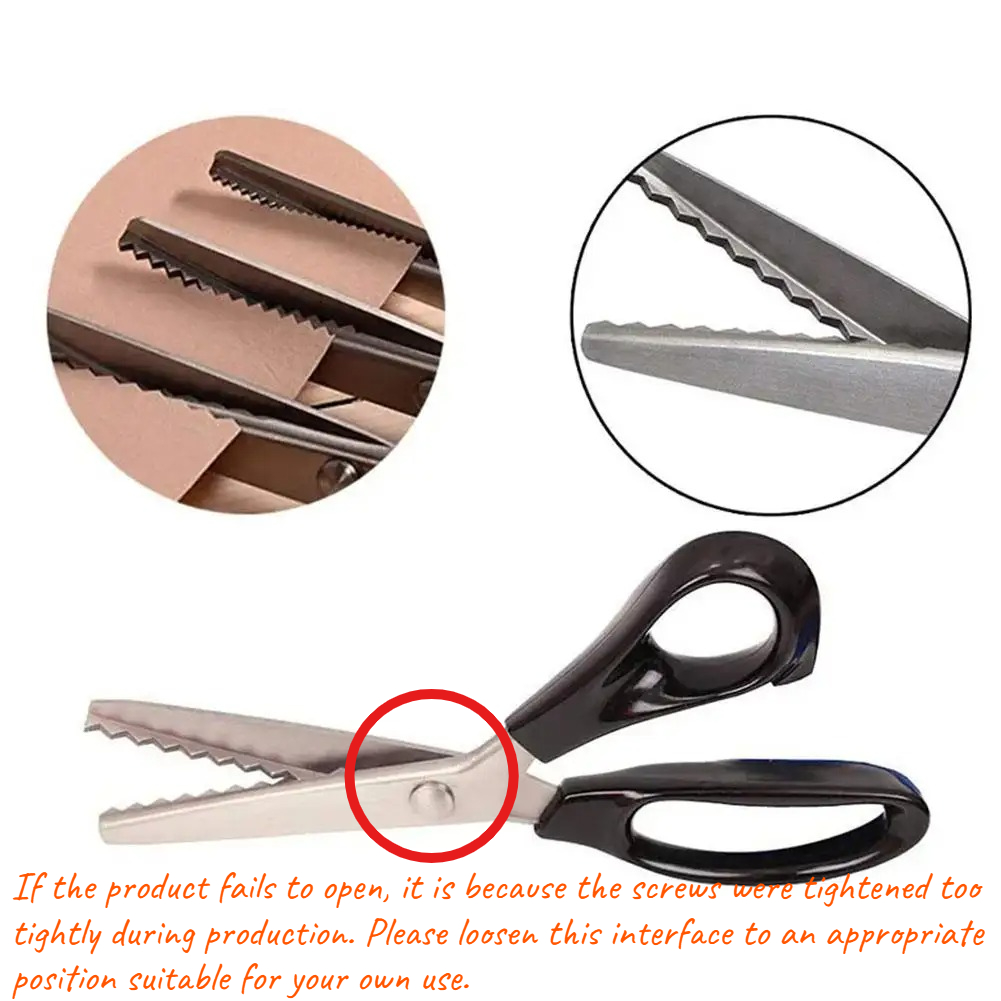 스테인리스 스틸 핑킹 가위 지그재그 가위 삼각형 이빨  - Scissors Stainless Craft 리뷰 및 가격