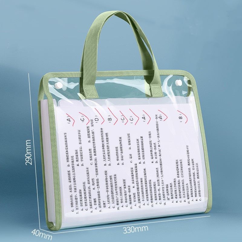 13 레이어 A4 파일 폴더 보관 주최자 가방 사무용품 - Is Stationery Office Supply 리뷰 및 가격