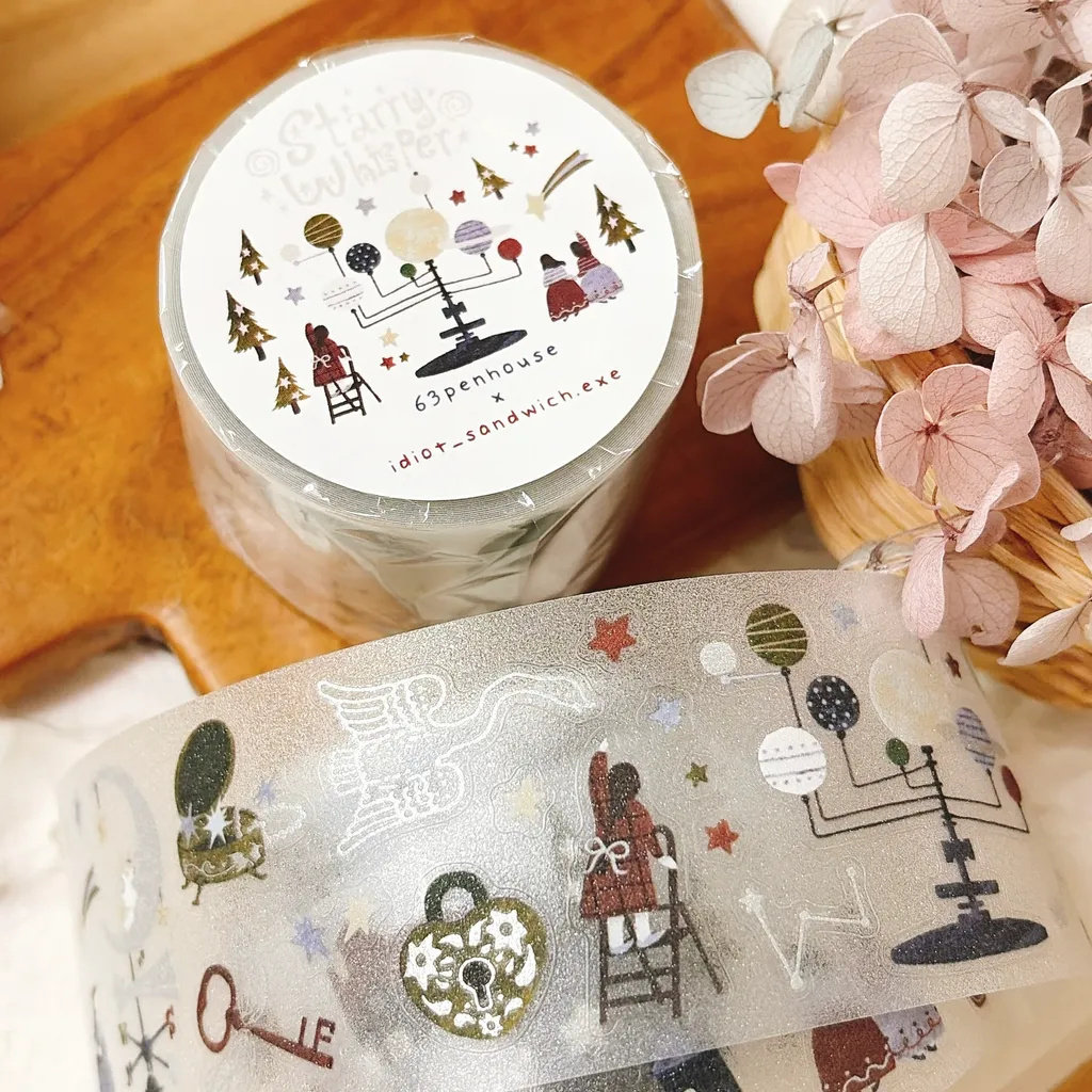 63penhouse 빈티지 별빛 속삭임 아늑한 책상 시 - Washi Tape Set 리뷰 및 가격