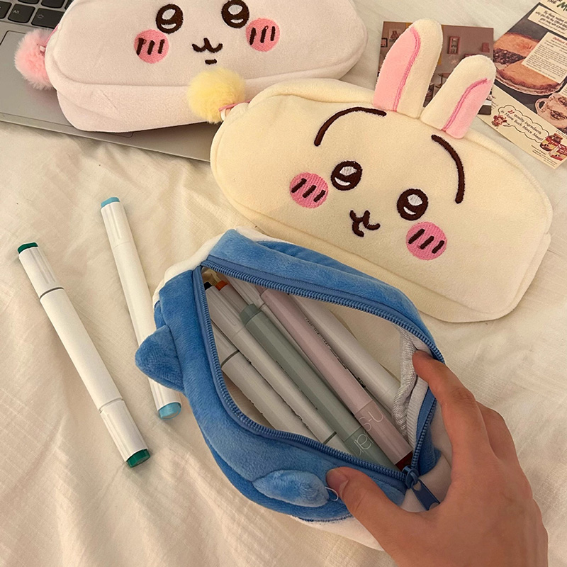 만화 귀여운 연필 케이스 카와이 우사기 문구 파우치 새 - Office Supply Office Stationery Items 리뷰 및 가격