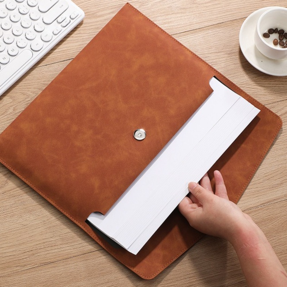 파일 가방 PU 가죽 아카이브 폴더 보관 봉투 가방 노 - Is Stationery Office Supply 리뷰 및 가격