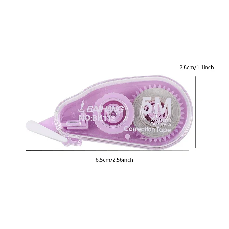 6 개/대 화이트 아웃 교정 테이프 여러 색상 학생 카 - Correction Tape Roller 리뷰 및 가격